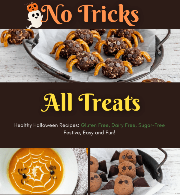 No Tricks all Treats Halloween recipes cook book