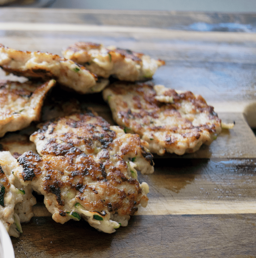 chicken zucchini bites