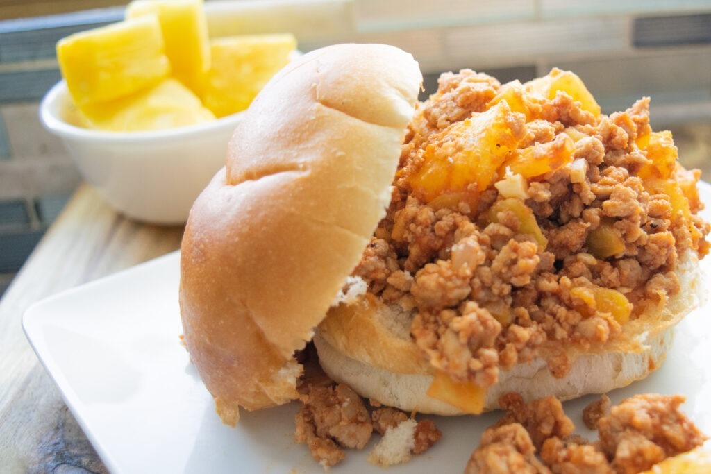 Pineapple Sloppy Joe