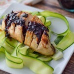 Grilled Chicken with Honey Garlic Balsamic Glaze